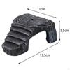 Reptile Hide Resting Step Ledge Cave Hideout Turtle Basking Platform Great for Reptiles, Amphibians,