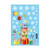 Christmas Window Clings Window Stickers Decor Xmas Snowman Snowflake Window Decor