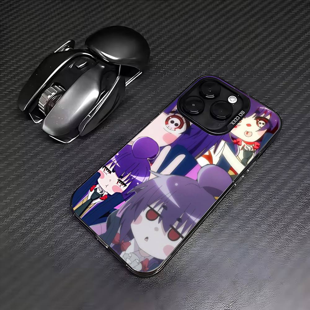 Чехол для телефона Anime D-Dark G-Gathering для iPhone 17, 16, 15, 14, 13, 12, 11 Plus, Pro Max, цветной, серебристое покрытие внутри