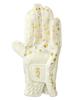 MIC 39 GOLF FIT39 Heart Size Small Gloves, Women's MGF-220N, Right-Handed (Left-Handed), Gold,