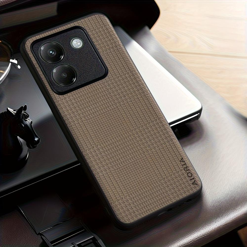 Phone Case - Slim Thin Houndstooth Design Case for Poco M7 M6 M4 M3 Pro 4G 5G M5S Drop-Resistant Protective Cover