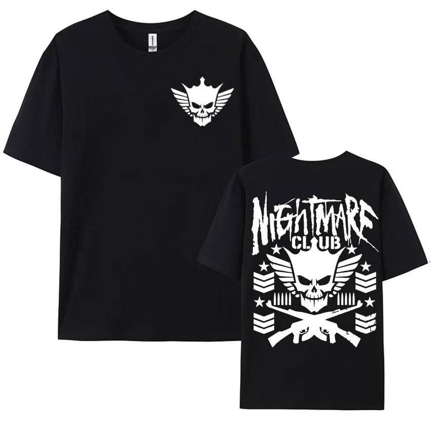 Футболки с логотипом Cody Rhodes American Nightmare Club для мужчин и женщин, модные, повседневные, 100% хлопок, хип-хоп, винтажные, в стиле Y2k