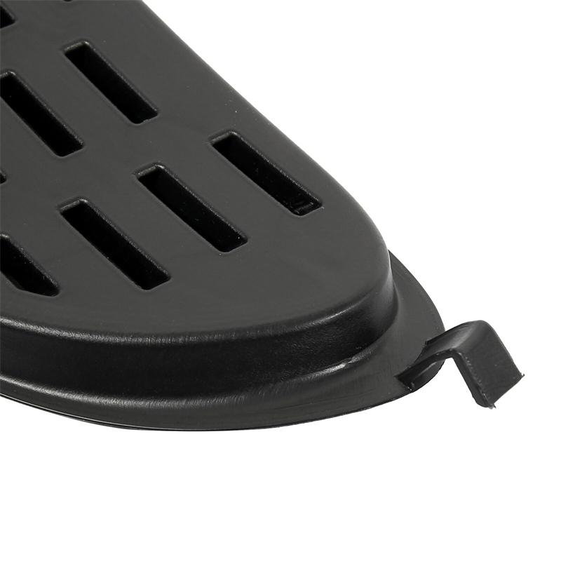 1 Pair Matte Black Car Front Bumper Fog Lamp Light Grilles for Dodge Journey 2014 2015 2016 2017 - 68079853AB