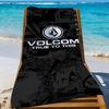 Бренд V-Volcom Полотенце Пляжное Полотенце Дорожное Легкое Приятное для Кожи Для Бассейна Пляжа Кемпинга Круиза Лето