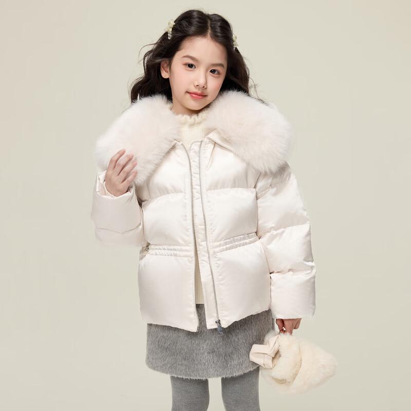 Зимняя пуховая куртка для девочек Yuan Yuan Princess, 90% пуха