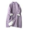 Large Size Women's Clothing Chinese Style Cotton Coat Women's Dress Button Warm Cotton Clothing Women's Winter Coat
