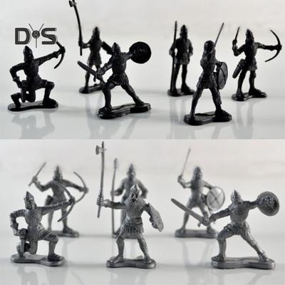 Играйте с собой Мини-воины Древние фигурки солдат Статическая модель Детская игрушка