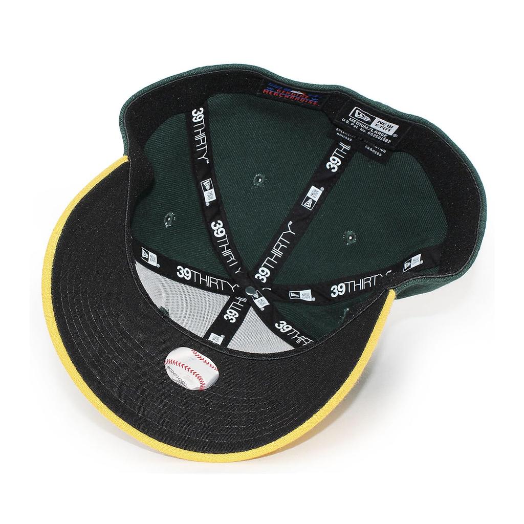 [New Era] Кепка LXL 39THIRTY Oakland Athletics MLB TEAM CLASSIC FLEX FIT CAP OAKLAND ATHLETICS Зеленая Стрейч Фит Мужская Женская 3930 Кепка STRETCH FIT