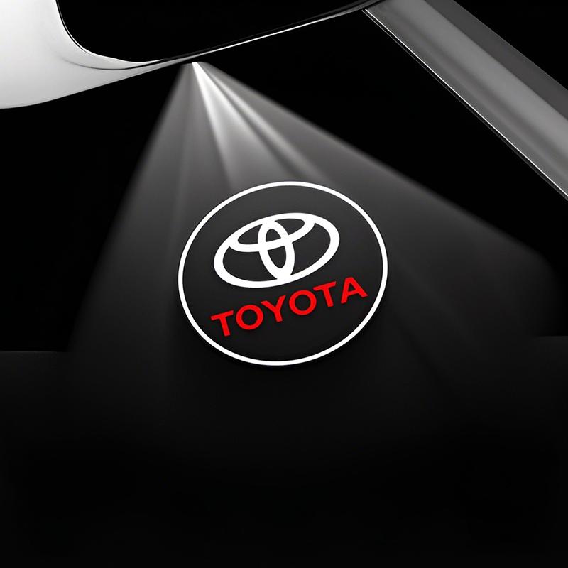 Toyota HD Свет приветствия в двери автомобиля Светодиодный проектор Лампа Аксессуары Для Toyota Corolla Yaris Aygo Prius Camry Auris Avensis 4Runner