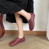 Fashion New Casual Loafers Women Shoes 2024 Spring Summer Soft Fashion Flats Zapatos Women Pointed Toe Shallow Boat Shoes Mujer
