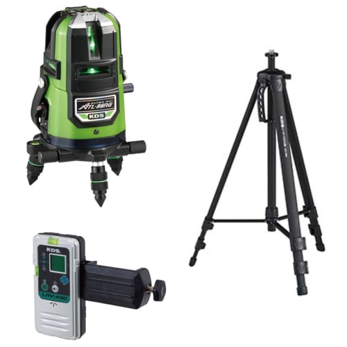 Muratec KDS Green Laser ATL-96RGRSA Receiver + Tripod Set