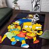 Ковер The Simpsons - Мягкий и прочный для гостиной, спальни и наружного использования - Полиэстеровый коврик для пола, моющийся вручную
