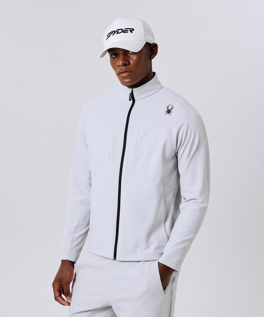 Мужская легкая тренировочная кофта на молнии Spyder Performance Light Brush Track Top Spjfcnft202Mlgr