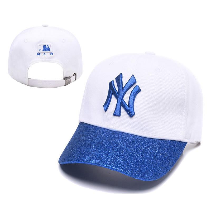 MLB Baseball Cap Flat Brim Adjustable Snapback Street Style Embroidered Men Women