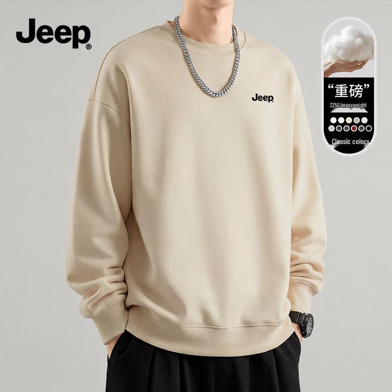 JEEP Men's Casual Autumn Pullover Sweatshirt