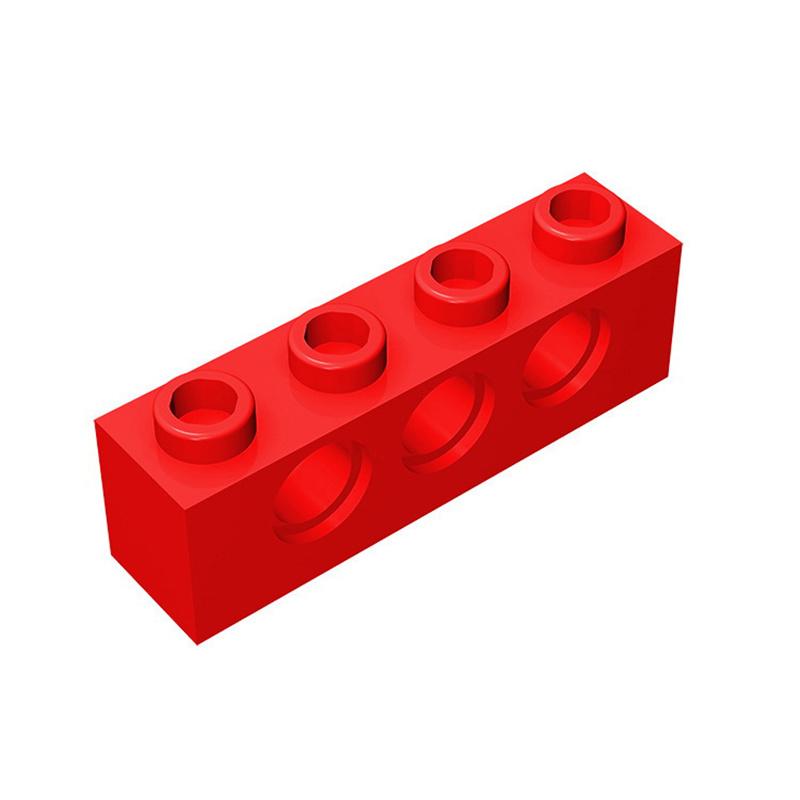10 ШТ. 3701 1x4 3 Отверстия Строительные Блоки Moc Технические Детали Совместимые с Кирпичиками DIY Детские Игрушки для Сборки Подарочная Коробка