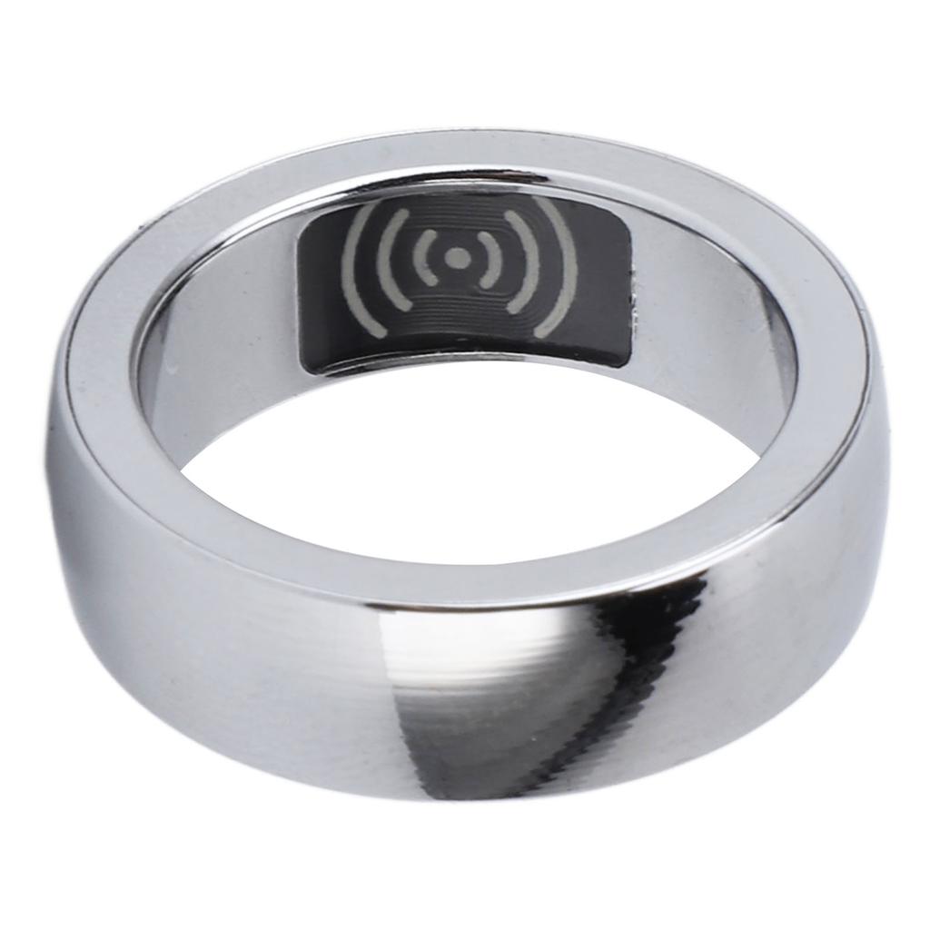 Smart Ring Fitness Tracker Body Temperature Sleep Monitoring IP68 Water Resistant Health Ring with