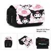 Printed Polyester Pencil Case, Large-Capacity Storage Bag, Double-Layer Flip Cover, Stationery Box.