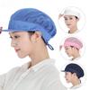 Breathable Adjustable Mesh Chef Hat - Dustproof Protective Design for Men & Women