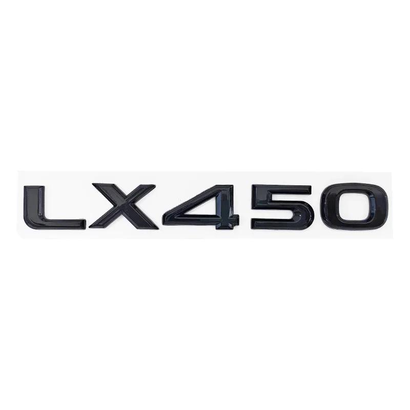 3D ABS Логотип Для Lexus GX470 LX570 LX600 RX350 RX300 Эмблема Цифры Буквы Наклейка Наклейка На Багажник Автомобиля Клейкая Наклейка Аксессуары