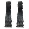2 Pieces 78cm Plastic Tank Track Removable Tracked Chassis For Robot DIY Part