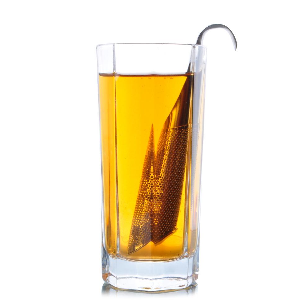 1Pc Pipe Shape Design Stainless Steel Tea Infuser