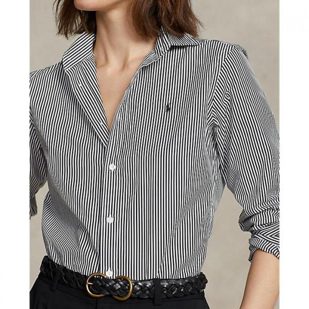Polo Ralph Lauren Женская полосатая хлопковая рубашка  wmpoShtndo20334999