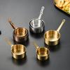 Stainless Steel Sauce Dipping Bowl Non-rust Mini Sauce Pan Measuring Cup Sauce Cup Restaurant