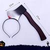 Horror Headband Halloween Decoration Scary Knife Halloween Accessories Props Halloween Party Supplies Event Party Decor