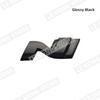 CMMR4 N Performance Badge Emblem Front Hood Grille Sticker Decal For Hyundai Sonata Elantra Veloster I20 I30 I10 I40 Metal Car Styling