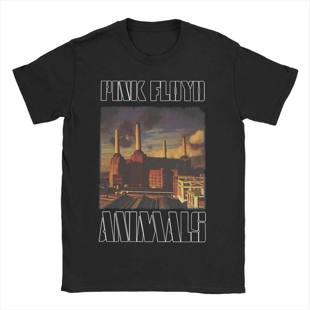Футболка Pink Floyd Психоделическая Жидкая Группа, Унисекс Классический Рок Уличная Одежда, 100% Хлопок Повседневный Топ с Коротким Рукавом