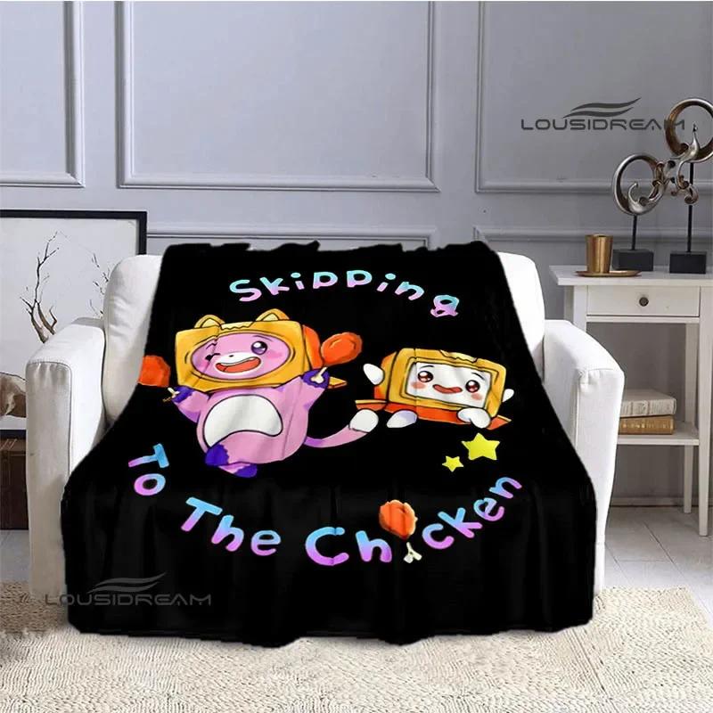 Lankybox Foxy Boxy милое одеяло теплое одеяло с фланцем мягкое и удобное одеяло домашнее дорожное одеяло подкладка для кровати подарок на день рождения