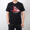 Jordan T Shirts Men's Black Crew Neck Moderate (Unisex) T-Shirts CN3597 010