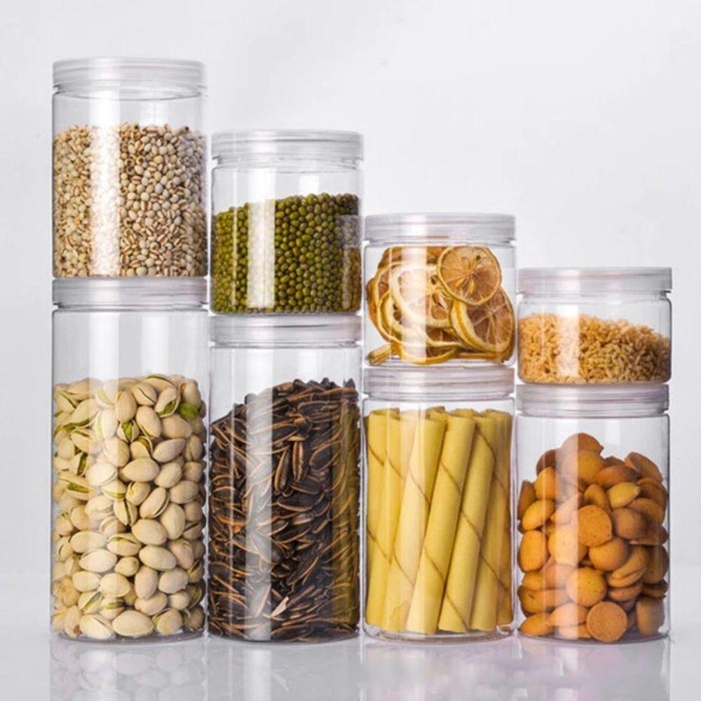 Box Round With Cover miscellaneous grain Storage Tank Biscuit Tank Food Container Sealed Cans