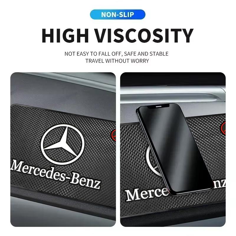 CGRE6 For Benz Car Style Non-slip Silicone Pad Dashboard Sticky Pad Mobile Phone Holder AMG Exclusive A C E R V Class CLA CLS C180