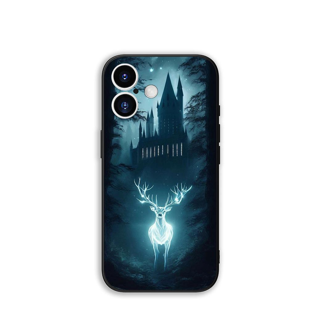 Harries Owl Wand Potters Wallpaper for Samsung Galaxy A36 A17 A26 A07 A35 A54 A53 A13 A33 A34 S8 S9 S20 S21 FE S10 Plus Case