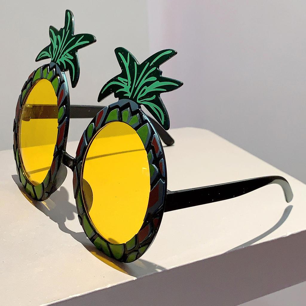 Смешные реквизиты очки гавайская тропическая вечеринка ананас птица гитара солнцезащитные очки свадьба день рождения новинка костюм по очки