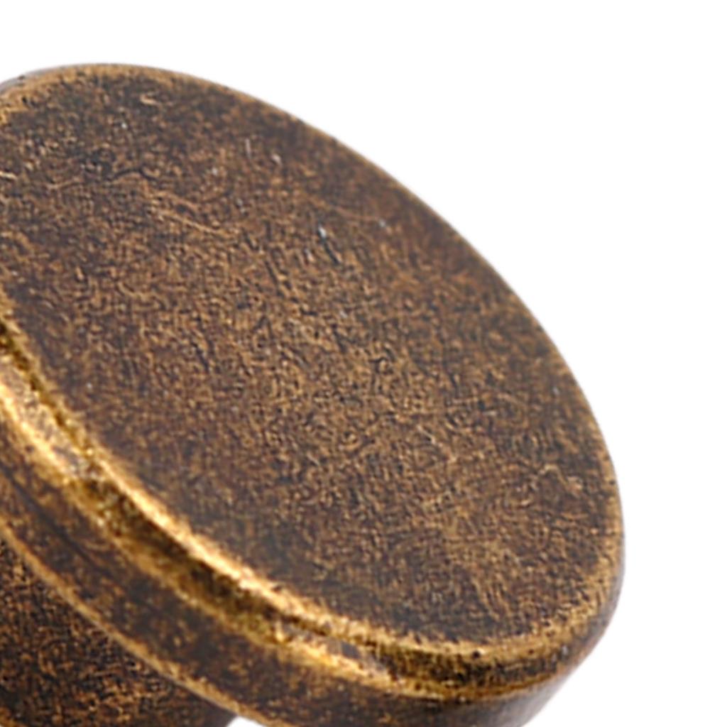 200 Set Book Binding Screw 9x5mm Hard Thick Brass Material Uniform Coating Binding Screws Assorted Kit for Photo Album