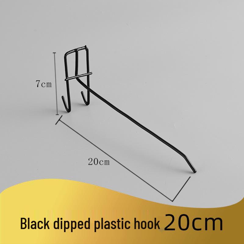 Black Iron Mesh Jewelry Photo Display Grid