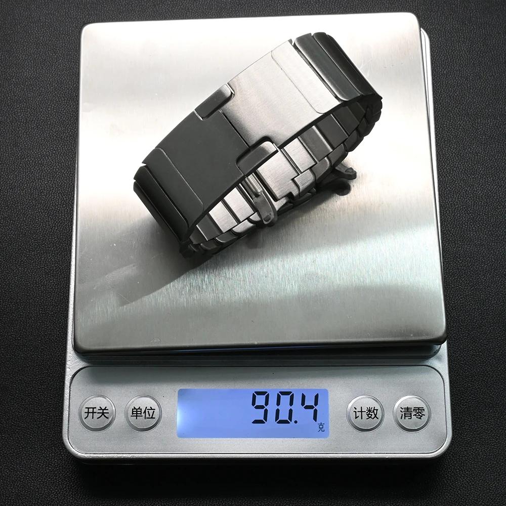 Мужской ремешок из нержавеющей стали для Samsung Galaxy Watch 8 8 Classic 46 мм 44 мм 40 мм, деловой ремешок для Samsung Galaxy Ultra 47 мм Correa