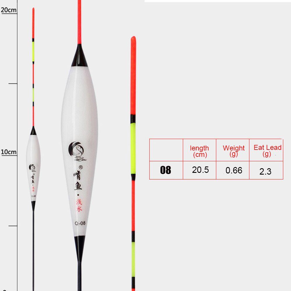 Высококачественные Портативные Чувствительные Прочные Рыболовные Поплавки Поплавок Поплавок Короткий Карась Пластик
