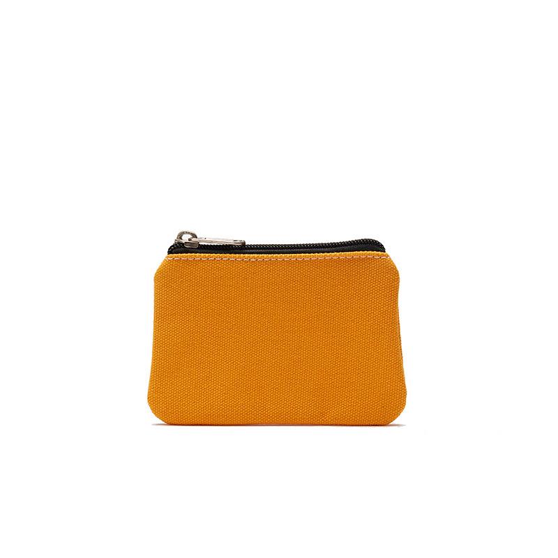 Унисекс холщовый кошелек для монет и визитница 2025