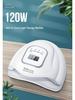 Лампа для ногтей SUNX5MAX 180 Вт: Светодиодная фототерапевтическая сушилка для быстрой полимеризации гель-лака