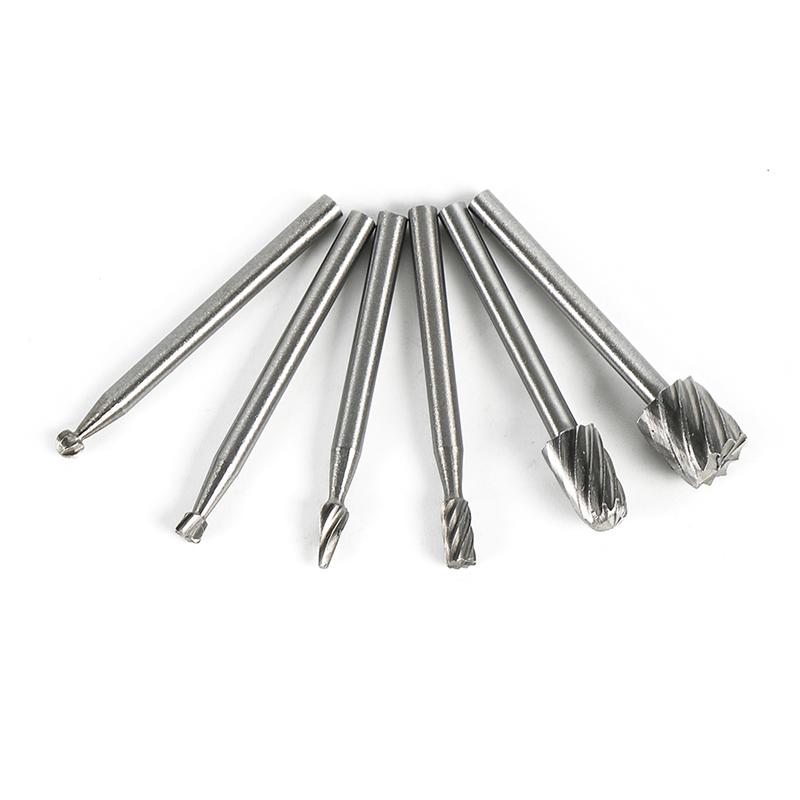 10Pc HSS Router Carbide Engraving Bits & 10Pcs Router Bit 1/8"(3mm) Shank for Rotary Tools for DIY Woodworking Carving Engraving