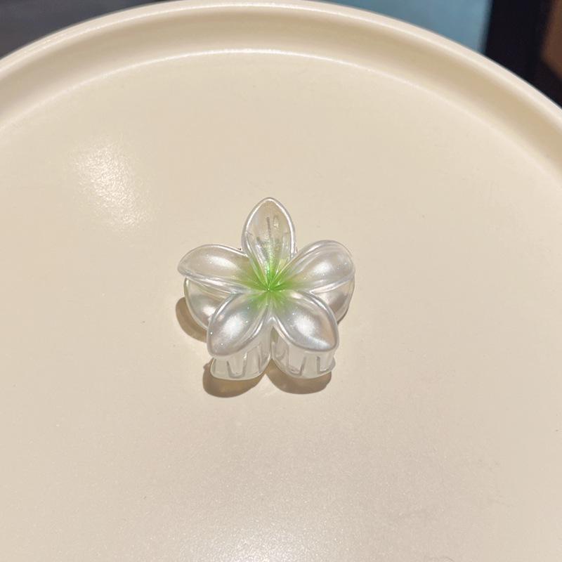 Plumeria Candy Color Fairy Hair Clip - Elegant Shark Clip Accessory