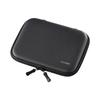 Sanwa Supply Electronic Dictionary EVA W165 X H125mm Storage Semi-Hard Case, Impact-Resistant Material, (Reference Dimensions), Black, PDA-EDC31BK
