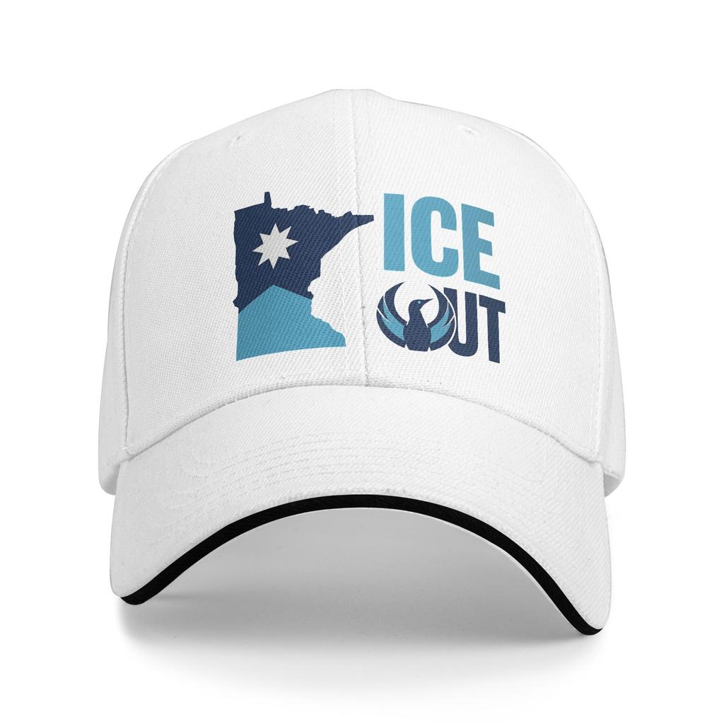 New Arrival Baseball Caps ice Out Anti Ice Minneapolis Abolish Ice For Unisex WomenTrucker Hats Retro Snapback Cap Adjustable Fit