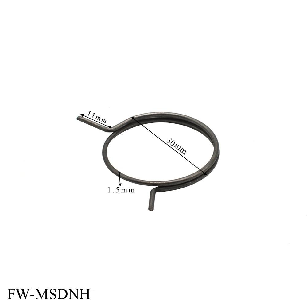 Door Handle Replacement Springs 5PCS Black FMTB-MSNH-5