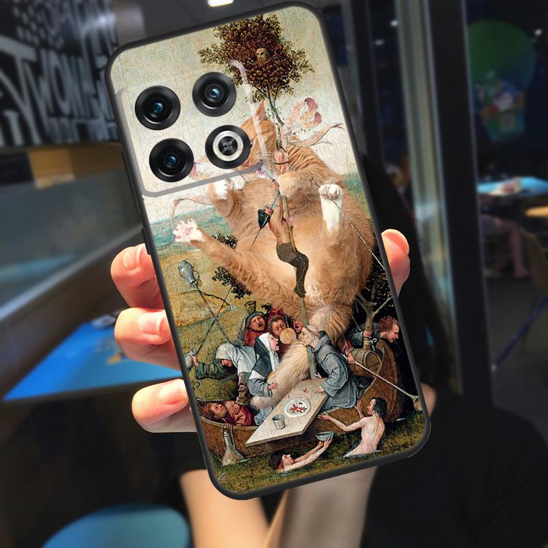 Hieronymus Bosch Art Funda For OnePlus 10T 8T 9RT 12 13 13R 11 9 10 Pro OnePlus Nord 4 CE 2 3 Lite N20 N30 Case