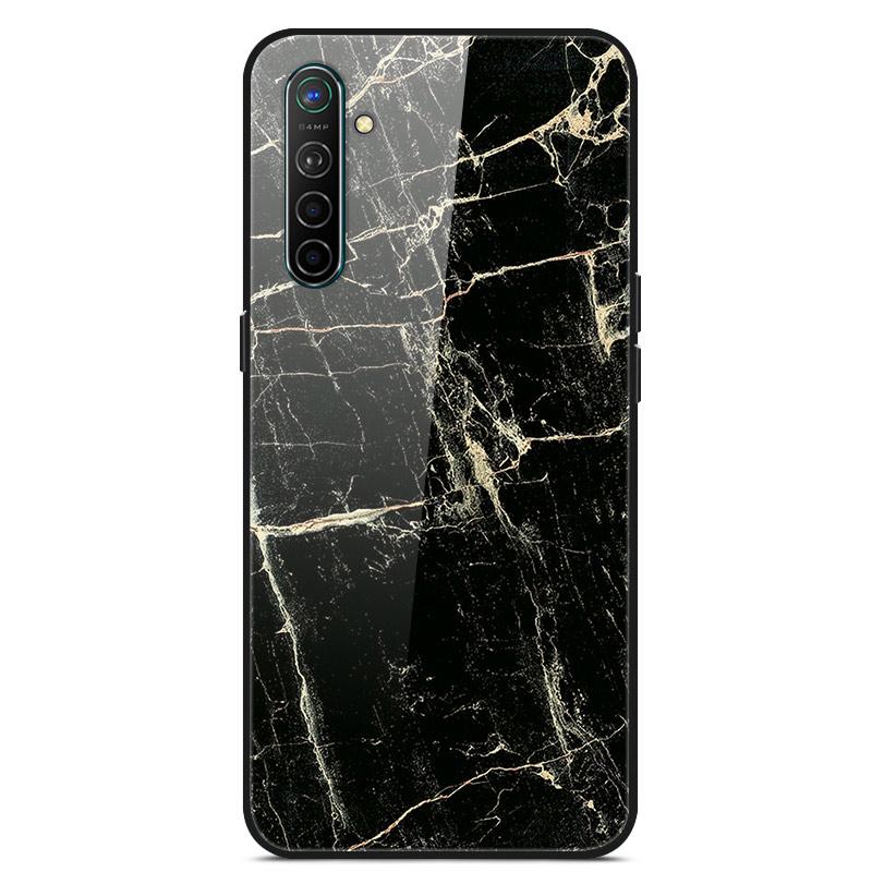 Для OPPO Realme XT Закаленное Стекло Чехол Мягкий Бампер Жесткий Funda Для OPPO Realme 6 Pro Realme X2 XT Чехол для Телефона Realme6 Задняя Крышка